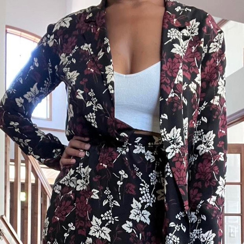 Vintage floral blouse